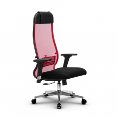 Офисное кресло МЕТТА Комплект 18/2D, Основание 17834 Красный Black