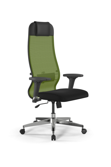 Офисное кресло ErgoLife Sit 10 B1-111D - X2+UMF(X1) Зеленый-Черный*