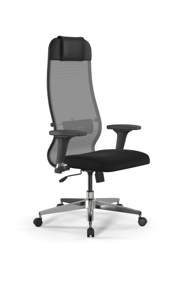 Офисное кресло ErgoLife Sit 10 B1-111D - X2+UMF(X1) Серый-Черный*