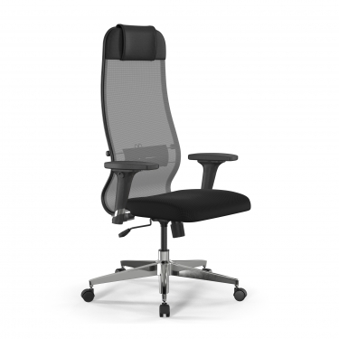 Офисное кресло ErgoLife Sit 10 B1-111D - X2+UMF(X1) Серый-Черный*