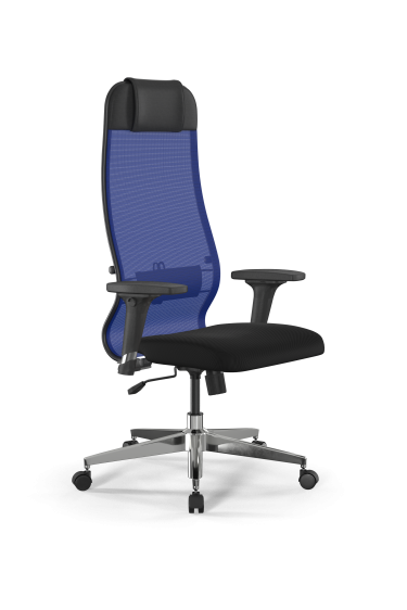 Офисное кресло ErgoLife Sit 10 B1-111D - X2+UMF(X1) Синий-Черный*