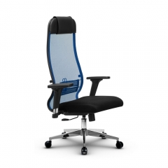 Офисное кресло МЕТТА Комплект 18/2D, Основание 17834 Синий Black
