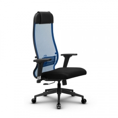 Офисное кресло МЕТТА Комплект 18/2D, Основание 17832 Синий Black