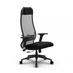 Офисное кресло МЕТТА Комплект 18/2D, Основание 17832 Темно-серый Black