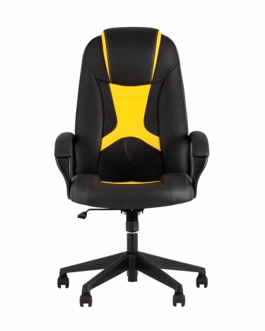 Геймерское кресло Stool Group TopChairs ST-CYBER 8 черный/желтый