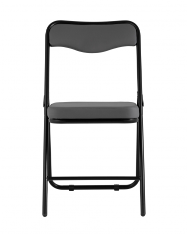 Складной стул Stool Group Джонни black экокожа Серый