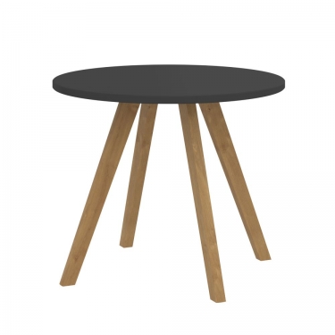 Стол журнальный Skyland Forta FCT 570 Черный графит Дуб Гамильтон