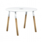 Конференц-стол Skyland Forta FRST 1020 Белый премиум Дуб Гамильтон