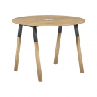 Конференц-стол Skyland Forta FRST 1020 Дуб Гамильтон Черный графит