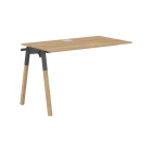 Рабочая станция Skyland Forta FIST 1167 Дуб Гамильтон Черный графит