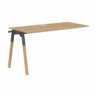 Рабочая станция Skyland Forta FIST 1367 Дуб Гамильтон Черный графит