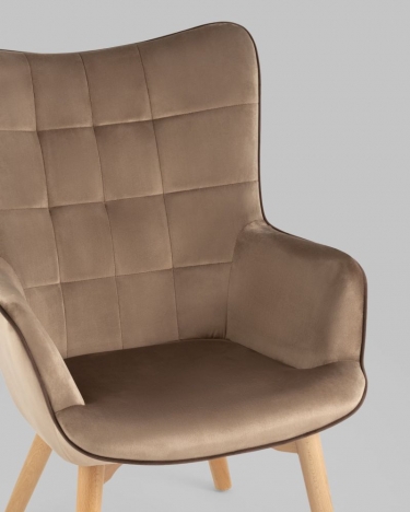 Кресло Stool Group Манго Бежевый