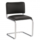 Кресло офисное Русские кресла Сильвия хром Черное