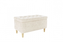 Пуф Мебельсон Чарли 2 PM-004.2 крем велюр