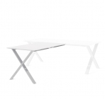 Брифинг-приставка Profoffice ANCONA 107 301 f.white0032 Белый Хром