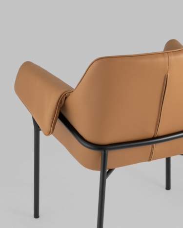 Кресло Stool Group Бесс экокожа Коричневый
