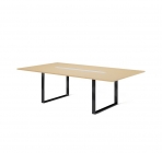 Стол для переговоров L256 Profoffice EXE 101 910 OAK 09 W Дуб светлый Черный