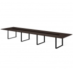 Стол для переговоров L536 Profoffice EXE 101 912 MAR 09 BL Орех Мароне Черный