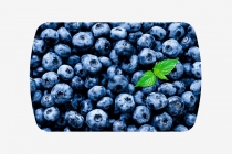 Стол Можгинский лесокомбинат Бостон-2 ф/п Черника, 1100700 мм, венге/хром брифинг