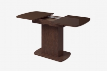 Стол Можгинский лесокомбинат Соренто-2, венге цаво/шоколад