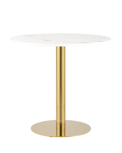 Стол обеденный Stool group Толедо, D80, мрамор