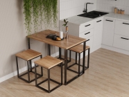 Стол обеденный Санвут SANVUT СтК120 Дуб крафт