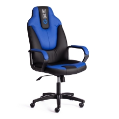 Кресло Tetchair NEO 2 22 экокожа Черный/синий 36-6/36-39