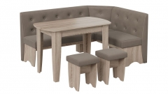 Кухонный уголок Трия Барселона Светло-коричневый/серо-коричневый