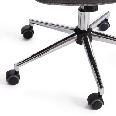 Кресло Tetchair CHARM ткань, серый/серый, F68/C27