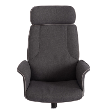 Кресло Tetchair CHARM ткань, серый/серый, F68/C27