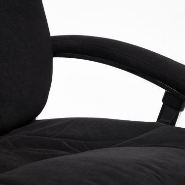 Кресло Tetchair SOFTY LUX флок , черный, 35