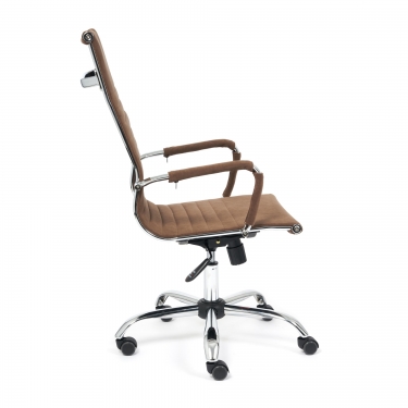 Кресло Tetchair URBAN флок , коричневый, 6