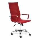 Кресло Tetchair URBAN флок , бордовый, 10