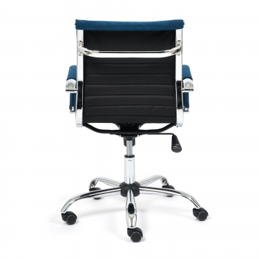 Кресло Tetchair URBAN-LOW флок , синий, 32
