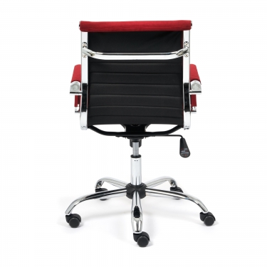 Кресло Tetchair URBAN-LOW флок , бордовый, 10