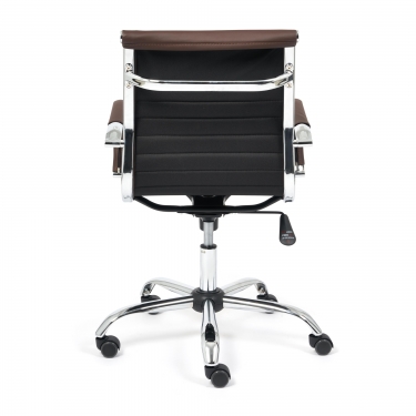 Кресло Tetchair URBAN-LOW кож/зам, коричневый, 36-36