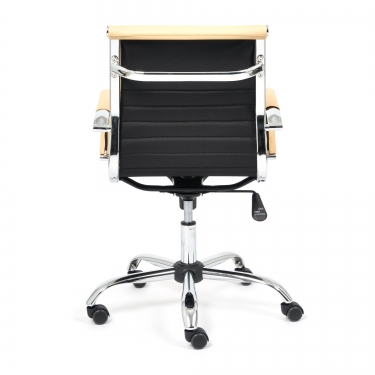 Кресло Tetchair URBAN-LOW кож/зам, бежевый, 36-34
