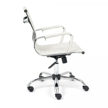 Кресло Tetchair URBAN-LOW кож/зам, белый, 36-01
