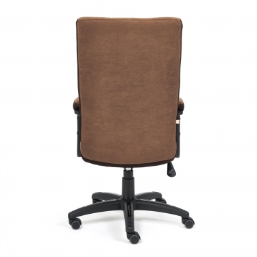 Кресло Tetchair TRENDY флок/ткань, коричневый, 6/TW-24