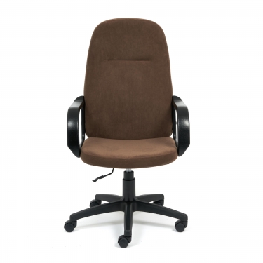 Кресло Tetchair LEADER флок , коричневый, 6
