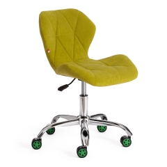 Кресло Tetchair SELFI флок , олива, 23