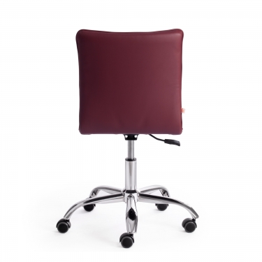 Кресло Tetchair ZERO ткань/кож/зам, бордо, TW13/36-7