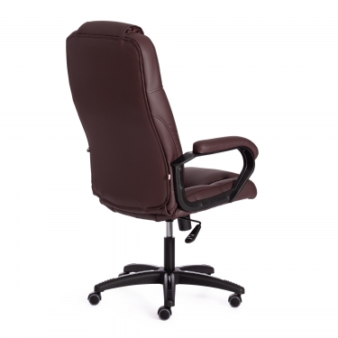 Кресло Tetchair BERGAMO 22 кож/зам, коричневый, 36-36