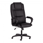 Кресло Tetchair BERGAMO 22 кож/зам, черный, 36-6
