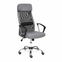Кресло Tetchair PROFIT ткань, серый/черный