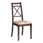 Стул Tetchair Picasso PC-SC дерево гевея, 45х53х97см, Tobacco, ткань Прованс 11