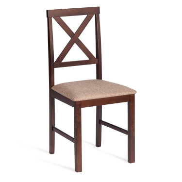 Обеденный комплект Tetchair Хадсон / Hudson Dining Set, cappuccino темный орех