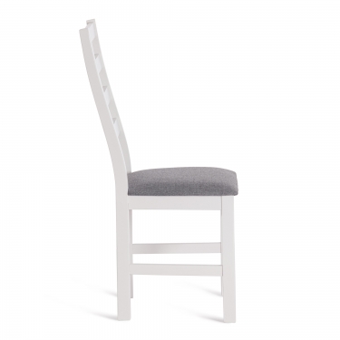 Стул Tetchair SWEDEN Многослойная фанера, 414099 см, white, ткань темно-серая 150