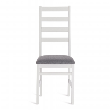 Стул Tetchair SWEDEN Многослойная фанера, 414099 см, white, ткань темно-серая 150