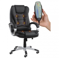 Кресло с массажным модулем BRABIX Comfort MS-003 Черный